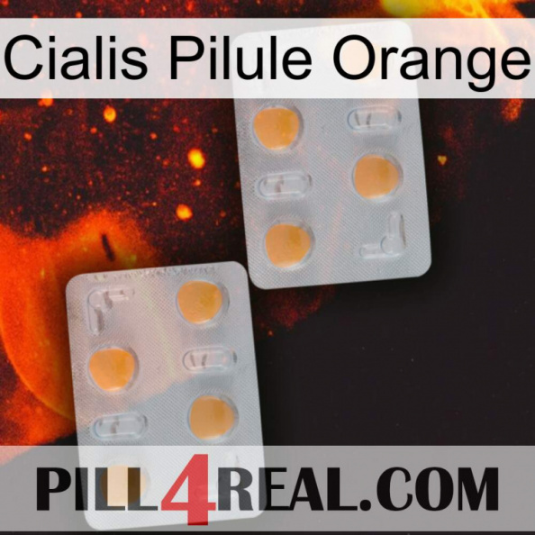 Cialis Orange Pill 25